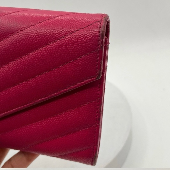 YSL Envelop Wallet Hot Pink​​​​ - Picture 5 of 7
